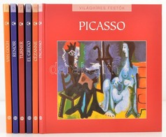 Világhíres Festők Sorozat 6 Kötete.
2. Van Gogh
5. Renoir
7. Turner
9. El Greco
10. Cézanne
11. Picasso.
Bp., 2010, Koss - Unclassified