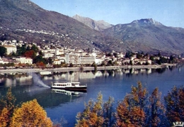 Locarno - Lago Maggiore - Il Lungolago E Muralto - Formato Grande Viaggiata – E 9 - Muralto