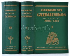 Gyakorlati Gazdalexikon I-II. Kötet. Szerk.: Mille Géza. Bp.,[1927],Sylvester-Nyomda, VII+1-587+5+XV+593-1452 P. Számos  - Non Classés