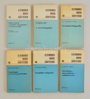 Vegyes Orvosi-gyógyászati Szakkönyv Tétel, A Gyakorló Orvos Könyvtára Sorozat 6 Kötete (165,166, 169,176,177,179): Dr. S - Non Classés