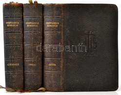 Breviarium Romanum 3 Kötete: Pars Verna, Autumnalis, Aestiva. Ratsibonae, 1936, Friderici Pustet. Latin Nyelven: Kiadói  - Zonder Classificatie