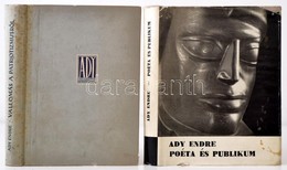 2 Db Ady Endre Könyv: 
Vallomás A Patriotizmusról. Cikkek. Bukarest,1957,Állami Irodalmi és Művészeti Kiadó. Kiadói Félv - Non Classés