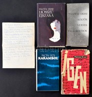 Palotai Erzsi 4 Műve, A Szerző Dedikációival, Valamint Saját Kézzel írt Levele, 2 Beírt Oldal, Palotai Erzsi (1907-1988) - Non Classés