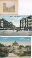 ** * 13 Db RÉGI Képeslap és 4 Db Fotó Budapestről / 13 Pre-1945 Postcards And 4 Photos From Budapest - Ohne Zuordnung