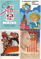** 16 Db MODERN Propagandalap / 16 Modern Propaganda Motive Postcards - Non Classés