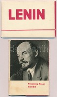 ** 2 Db MODERN Lenin Képeslapsorozat Saját Tokjaiban összesen 24 Lappal / 2 Modern Lenin Postcard Series In Their Own Ca - Non Classés