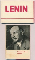 ** 2 Db MODERN Lenin Képeslapsorozat Saját Tokjaiban összesen 24 Lappal / 2 Modern Lenin Postcard Series In Their Own Ca - Non Classificati