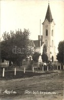 T2 1941 Algyő, Római Katolikus Templom, Országzászló. Photo - Ohne Zuordnung