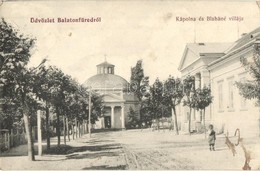 T2/T3 Balatonfüred, Kápolna és Blaháné Villa. Koller Károly Utóda Kiadása (EK) - Non Classés