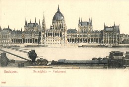 ** T1/T2 Budapest V. Országház, Parlament Egy Uszályról Nézve. Taussig A. 3026. - Non Classés