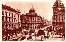 T2 Budapest VIII. Rákóczi út (Blaha Lujza Tér), Corvin Színház 'Éj Rómában!', Gyógyszertár, Villamosok, Emke Kávéház, Pe - Non Classés