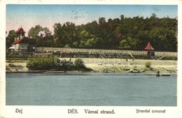 * T2/T3 Dés, Dej; Városi Strand / Spa '1940 Dés Visszatért' So. Stpl - Non Classificati