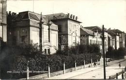 T2 1940 Kolozsvár, Cluj; Egyetemi Klinika / University Clinic, 'Kolozsvár Visszatért' So. Stpl. - Non Classés