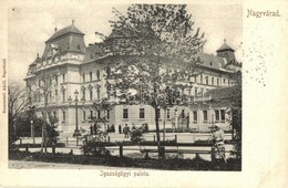 T2 1903 Nagyvárad, Oradea; Igazságügyi Palota. Kiadja Sonnenfeld Adolf / Palace Of Justice - Non Classés