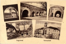 * T1/T2 Nagyvárad, Oradea; Várrészletek / Castle Ruins - Non Classés