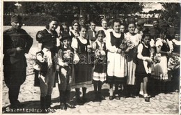 * T2 1940 Sepsiszentgyörgy, Sfantu Gheorghe; Bevonulás, Honleányok / Entry Of The Hungarian Troops, Compatriot Women. St - Non Classés