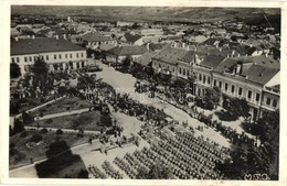** T2/T3 1940 Szamosújvár, Gherla; Bevonulás, Tankok A Fő Téren / Entry Of The Hungarian Troops, Tank On The Main Square - Non Classificati