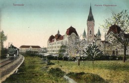 ** T1 Temesvár, Timisoara; Piarista Főgimnázium, Gőzmozdony / Piarist High School, Locomotive - Non Classificati