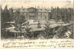 T2 1902 Alsótátrafüred, Unter-Schmecks, Dolny Smokovec (Tátra); Sas Szálloda. Feitzinger Ede 38.a. / Hotel Adler - Non Classés