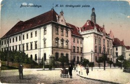 T2/T3 Besztercebánya, Banská Bystrica; M. Kir. Törvényszéki Palota / Court Of Justice Palace  (EK) - Ohne Zuordnung