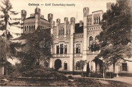** T2 Galánta, Gróf Eszterházy Kastély. Adamkó Béla Kiadása / Castle - Unclassified