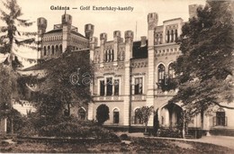 ** T2 Galánta, Gróf Eszterházy Kastély. Adamkó Béla Kiadása / Castle - Non Classificati