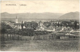 T2 1908 Homonna, Homenau, Humenné; Látkép, Templom. Kiadja Hossza Gyula / General View, Church - Sin Clasificación