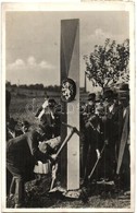 T2 1938 Ipolyság, Sahy; Bevonulás / Entry Of The Hungarian Troops,  '1938 Az Első Visszatért Magyar Város' So. Stpl - Sin Clasificación