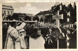 T2 1938 Ipolyság, Sahy; Bevonulás, Felvidék Első Országzászlójának Felszentelése / Entry Of The Hungarian Troops, Hungar - Sin Clasificación