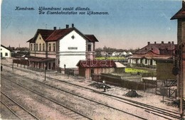 T2/T3 Komárom, Komárno; Újkomáromi Vasútállomás / Bahnhof / Railway Station (EK) - Sin Clasificación