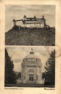 * T3/T4 Krasznahorkaváralja, Krásnohorské Podhradie; Mauzóleum, Vár / Castle, Mausoleum (Rb) - Non Classés