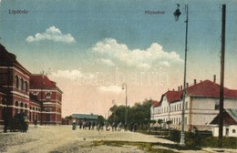 ** T1/T2 Lipótvár, Újvároska, Leopoldov; Pályaudvar, Vasútállomás / Bahnhof / Railway Station - Non Classés