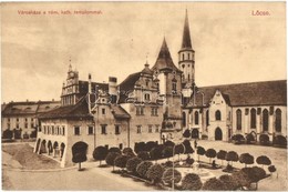 T2/T3 Lőcse, Levoca; Városháza, Római Katolikus Templom / Town Hall, Church (EK) - Non Classificati