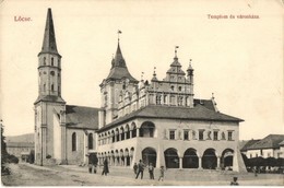 T2/T3 Lőcse, Levoca; Templom és Városháza / Church And Town Hall (EK) - Non Classificati