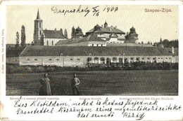 T2/T3 1907 Savnik, Shavnyik, Spissky Stiavnik; Thököly Várkastély (Savnikvár A Szepesi Püspök Nyaralója). Feitzinger Ede - Non Classés