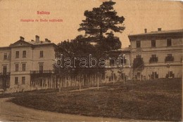 T2/T3 Szliács, Sliac; Hungária és Buda Szállodák. 'A Magyar Bazár' Waktor Sámuel Kiadása / Hotel  (EK) - Sin Clasificación