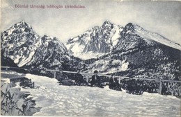 ** T2/T3 Tátra, Magas Tátra, Vysoké Tatry; Boszniai Társaság Tobogán Kirándulása, Téli Sport, Szánkó / Winter Sport, Sle - Sin Clasificación