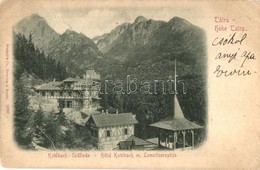 * T3 Tátra, Tatry; Tarpatakfüred, Kohlbach Szálloda / Hotel (Rb) - Non Classés