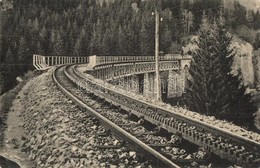 * T2 Tiszolc, Tisovec; Dielo Vasúti Híd, Viadukt / Most Pod Dielom / Railway Bridge, Viaduct - Non Classés