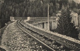 * T2 Tiszolc, Tisovec; Dielo Vasúti Híd, Viadukt / Most Pod Dielom / Railway Bridge, Viaduct - Non Classificati