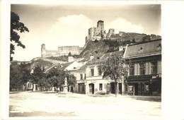 ** T1 ~1920 Trencsén, Trencín; Vár, Utcakép, Általános Biztosító Társulat Főügynöksége, Biztosítási Iroda, Blum József ü - Non Classés