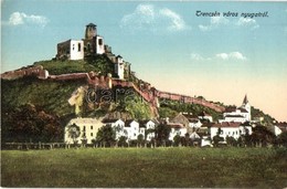 ** T1 Trencsén, Trencín; Vár Nyugatról / Trenciansky Hrad / Castle From The West - Non Classificati