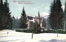 ** T2/T3 Újtátrafüred, Neu-Schmecks, Novy Smokovec; Nyaraló. Kiadja Cattarino S. 1907. 240. Sz. / Villa (EK) - Non Classés