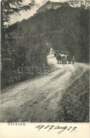 * T3 Vöröskő, Cerveny Kamen; út A Bibervárhoz. Laczkovich Robert Kiadása / Road To Bibersburg Castle (EK) - Non Classificati