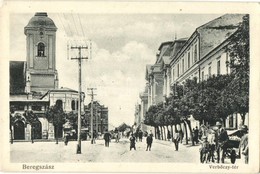 T2 Beregszász, Berehove; Verbőczy Tér, Templom / Square, Church - Non Classés