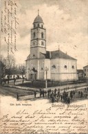 * T2/T3 1903 Munkács, Mukacheve, Mukacevo; Görögkatolikus Templom. Kiadja Bertsik Emil / Greek Catholic Church (fl) - Ohne Zuordnung