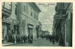 T2/T3 Ungvár, Uzshorod, Uzhorod; Hlavni Sklad Tabáku / Utcakép, Dohány Nagyáruda üzlete és Saját Kiadása / Street View,  - Non Classificati