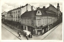 T2 Ungvár, Uzshorod, Uzhorod; Káva-Caj / Utcakép, Vendéglő, Kávéház és Teaház, étterem, üzletek, Piaci árusok, Bódék / S - Non Classés