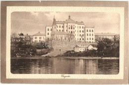 T2/T3 Ungvár, Uzshorod, Uzhorod; Látkép, Templom. Kiadja Steinfeld Dezső / General View, Church (EK) - Non Classés