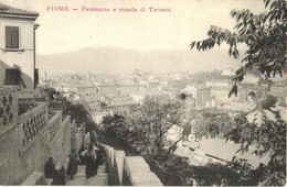 ** T1/T2 Fiume, Panorama E Strada Di Tersato - Non Classificati